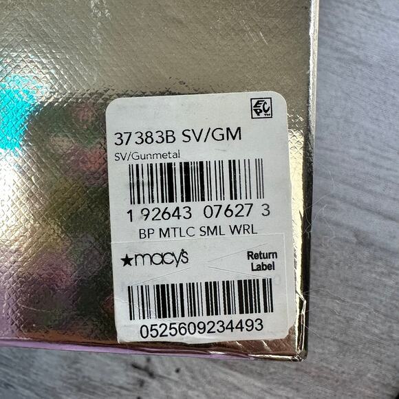 Coach Small Metallic Pebbled Leather Wristlet with Box - Picture 6 of 7